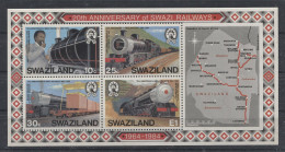 Swaziland - 1984 State Railways Block MNH__(TH-6385) - Swaziland (1968-...)