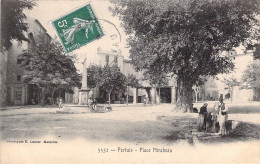 FRANCE - 84 - PERTUIS - Place Mirabeau - Carte Postale Ancienne - Pertuis