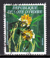 Ivory Coast - Scott #447A - Used - Perf Crease LR Cnr., Pencil/rev. - SCV $62 - Côte D'Ivoire (1960-...)