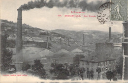 FRANCE - 12 - DECAZEVILLE - L'Aveyron - Les Usines - Carte Postale Ancienne - Decazeville