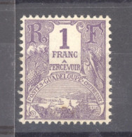 Guadeloupe  -  Taxes  :  Yv  22  ** - Postage Due