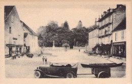 FRANCE - 39 - CLAIRVAUX Les LACS - Voiture Et Remorque - Carte Postale Ancienne - Clairvaux Les Lacs