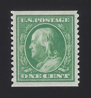 US #352 1909 Green Wmk 191 Perf 12 Vert MNH VF Scv $210 - Unused Stamps