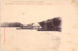 NOUVELLE CALEDONIE - Maison Du Docteur Et Village à PAM - Le Diahot - Panorama - Carte Postale Ancienne - Nouvelle Calédonie