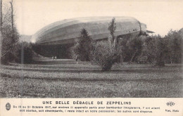 AVIATION - UNE BELLE DEBACLE DE ZEPPELINS - Du 19 Au 21 Octobre 1917 Sur Environ II Appareils.. - Carte Postale Ancienne - Other & Unclassified