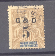 Guadeloupe  :  Yv  45  (o) - Oblitérés