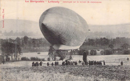 AVIATION - Le Dirigeable "Lebaudy" - Remorqué Sur Le Terrain De Manoeuvres - Laurent édit Toul - Carte Postale Ancienne - Luchtschepen