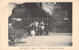 FRANCE - 52 - CHAUMONT - Messe à La Grotte De Notre Dame De Lourdes - Carte Postale Ancienne - Chaumont