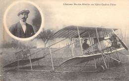 AVIATION - L'Aviateur Maurice Allard Et Son Biplan Caudron Frères - Carte Postale Ancienne - Aviatori