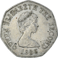 Monnaie, Jersey, 50 Pence, 1986 - Jersey