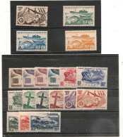 S.P.M. ANNÉES 1947 N°Y/T : 325/343* Cote : 50,00 € - Unused Stamps