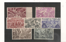S.P.M. ANNÉE 1946  P.A. N°Y/T : 11/17* - Unused Stamps
