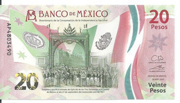 MEXIQUE 20 PESOS 2021 UNC P New - Mexico