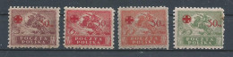 Pologne*: émise Au Profit De La Croix Rouge, Yt. Nr. 231/4 (avec Reste Du Charnière) - Unused Stamps