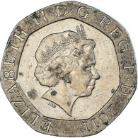 Monnaie, Grande-Bretagne, 20 Pence, 2011, TTB, Nickel - 50 Pence