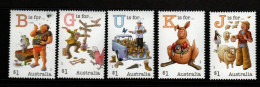 Australia ASC 3516-20 2017 Fair Dinkum Alphabet Part 3 BGJKU,mint Never Hinged - Sonstige & Ohne Zuordnung