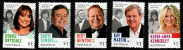 Australia ASC 3533-7 2018 Television Legends,mint Never Hinged - Other & Unclassified