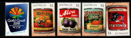 Australia ASC 3544-7  2018 Jam Labels,mint Never Hinged - Otros & Sin Clasificación