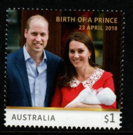 Australia ASC 3576  2018 Birth Of  Prince Louis,mint Never Hinged,$ 1.50 - Other & Unclassified