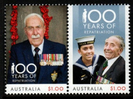 Australia ASC 3608-9  2018 REpatriations 100 Years,mint Never Hinged - Altri & Non Classificati