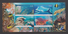 Australia ASC 3135MS 2013 Coral Reef, Miniature Sheet,mint Never Hinged - Otros & Sin Clasificación