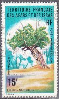 AFARS AND ISSAS  SCOTT NO 377  USED  YEAR  1974 - Oblitérés