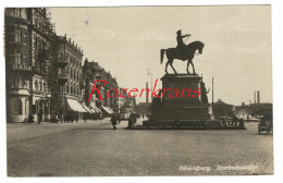 Zweden Sweden Sverige Hälsingborg Helsingborg Stenbocksstatyn Och Handelsbanken Bank CPA RARE Old POSTCARD - Sweden