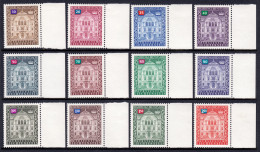 Liechtenstein - Scott #O59//O70 - MNH - Hinged In Selvage - SCV $7.80 - Dienstmarken
