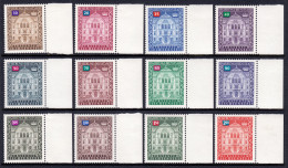 Liechtenstein - Scott #O59//O70 - MNH - Hinged In Selvage - SCV $7.80 - Oficial