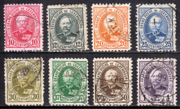 Luxembourg - Scott #60//67 - Short Set - Used - See Description - SCV $15 - 1891 Adolfo Di Fronte