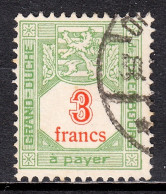 Luxembourg - Scott #J22 - Used - SCV $18 - Segnatasse