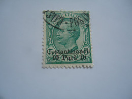 ITALY  LEVANT IN TURKEY  USED STAMPS   WITH POSTMARK CONSTANTINOPLE - Autres & Non Classés