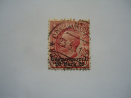 ITALY  LEVANT IN TURKEY  USED STAMPS   WITH POSTMARK CONSTANTINOPLE 1911 - Altri & Non Classificati