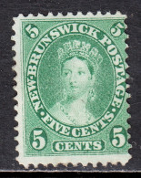 New Brunswick - Scott #8 - MNG - SCV $22 - Unused Stamps