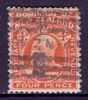 New Zealand - Scott #134 - Used - Some Toning - SCV $27 - Gebruikt