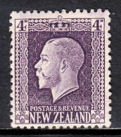 New Zealand - Scott #151 - MH - Hinge Bump - SCV $22 - Unused Stamps
