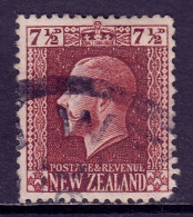 New Zealand - Scott #155 - Used - Lt. Crease, Pencil/rev. - SCV $26 - Gebruikt