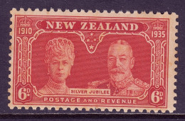 New Zealand - Scott #201 - MH - Toning - SCV $20 - Unused Stamps