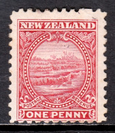 New Zealand - Scott #85 - MH - See Description - SCV $15 - Unused Stamps