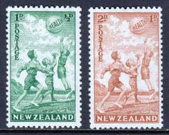 NEW ZEALAND — SCOTT B16-B17 (SG 626-627) — 1940 HEALTH SET — MH — SCV $32.00 - Ungebraucht