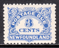 Newfoundland - Scott #J3 - MH - SCV $7.00 - Back Of Book