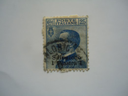 THESSALONIKI ITALY  LEVANT SALONICO USED STAMPS   WITH POSTMARK  ΘΕΣΣΑΛΟΝΙΚΗ - Salonicco