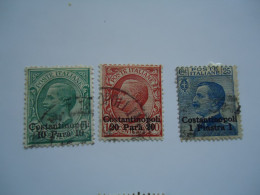 ITALY  LEVANT IN TURKEY  USED STAMPS    CONSTANTINOPLE   LOT 4 - Other & Unclassified