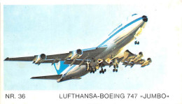 IMAGE - AVIATION - N°36 - LUFTHANSA - BOEING 747 "JUMBO" - Flugzeuge