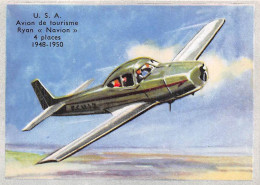 IMAGE - AVIATION - ETATS UNIS - U.S.A. - AVION DE TOURISME RYAN "NAVION" - 4 PLACES 1948 - 1950 - Vliegtuigen