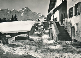 CPM GF-17661- Suisse Dorfpartie In Flerden Am Heinzenberg Mit Piz Beverin -Envoi Gratuit - Bever