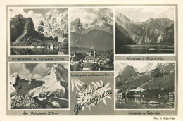 Germany Gruss Aus Berchtesgaden Huber Postkarte - Landsberg