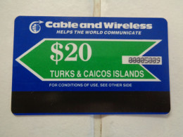 Turks And Caicos Islands Phonecard - Turks E Caicos (Isole)