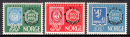 Norway - Scott #340-342 - MH - Tiny Thin #340 - SCV $60 - Neufs