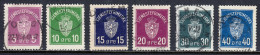 Norway - Scott #O1//O6 - Used - SCV $18 - Dienstmarken